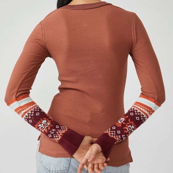 FREE PEOPLE Mikah Layering Cuff / Autumn Combo - Picture 2 of 3